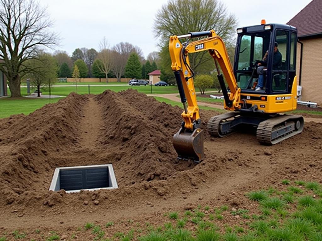 Монтаж септиков под ключ